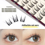 Portable Segmented Natural Thick False Eyelashes