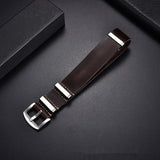 Retro Top Layer Cow Leather Watch Strap