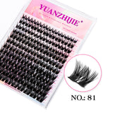 DIY Self-grafting Segmented Eyelashes Thick Natural Light Without Feeling