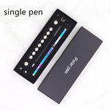 Stress Reducer Relief Toys Gift Box funny black golden kits Fidget magnetic polar pen with stylus ball pen - UNBEATABLE STORE