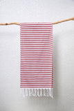 Tassel Beach Towel Striped Bath Towel - UNBEATABLE STORE