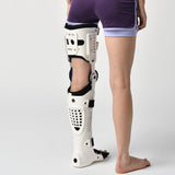 Fixed Hard Knee Ankle Foot Brace Orthosis Thigh Knee Knee Calf Ankle Fixed Bracket Brace