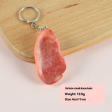 Food Meat Ribs Keychain Creative Pendant Shooting Props