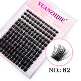 DIY Self-grafting Segmented Eyelashes Thick Natural Light Without Feeling