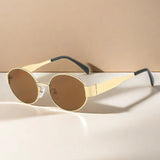 Metal Retro Sunglasses - UNBEATABLE STORE