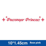 Passenger Princess Special Car Stickers Decorative Reflective