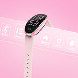 Simple Temperament Luminous Waterproof Sports Pedometer Watch