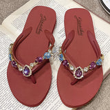 Women's Fashion Casual Beach Flat Slippers