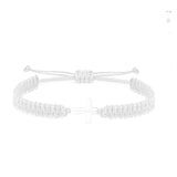 Simple And Fashionable Woven Rope Bracelet Cross