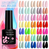 Popular Set Glitter Solid Color Nail Glue