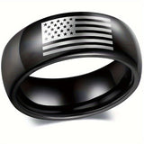 Fashion Couple Style Beautiful National Flag Ring