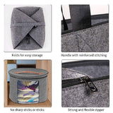 Transparent Decoration Felt Socks Buggy Bag Portable Felt