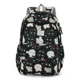 Cute Girls' Lightweight Multi-layer Primary School Student Large Capacity Schoolbags