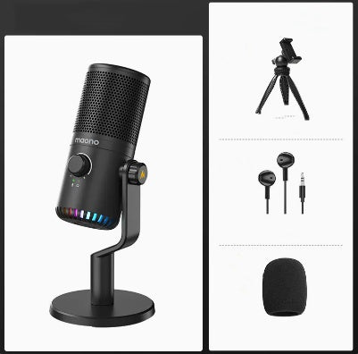 Computer Games Microphone Esports Anchor Live Voice Noise Cancelling