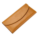 Women's Leather Simple Wallet Long