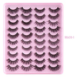 Mixed Natural Thick Simulation Chemical Fiber Messy Long Eyelash