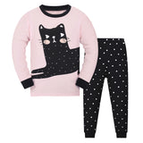 Boys And Girls Long Sleeve Trousers Homewear Children's Pajama Set