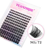 DIY Self-grafting Segmented Eyelashes Thick Natural Light Without Feeling