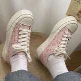 Women's Fashion Platform Low-Top Canvas Shoes