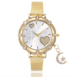 Owl Pendant Quartz Watch Watch Rhinestone Fashion