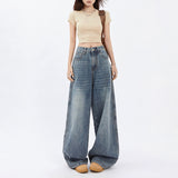 Women's Special High Waist All-matching Straight Trousers