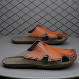 Trendy Personality Platform Beach Shoes Men's