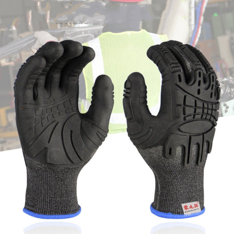 TPE Impregnated Rubber Soft And Breathable Gloves